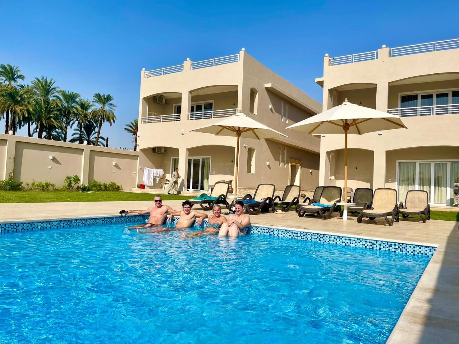 Royal Nile Villa - Pool View Apartment 1 樂蜀 外观 照片